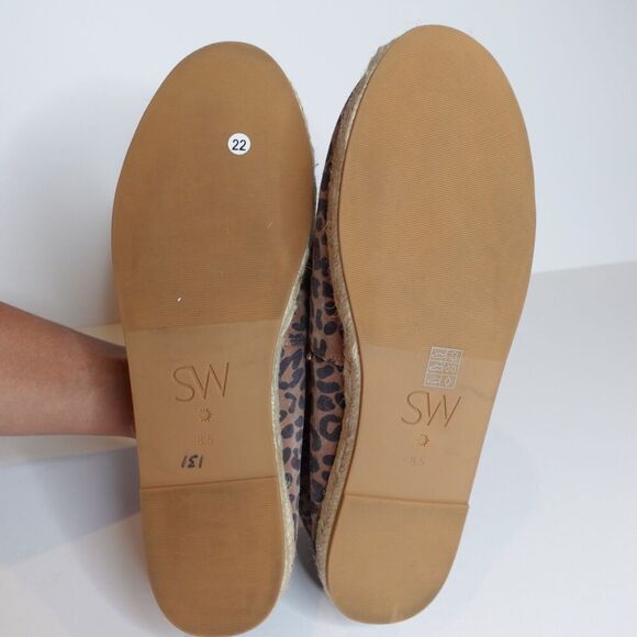 Stuart Weitzman Mykonos Espadrille Cheetah Slip-On Women Size 8.5 - Picture 6 of 11